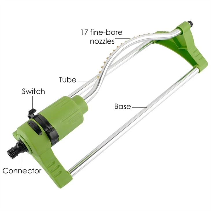 120-fokos oszcilláló locsolók